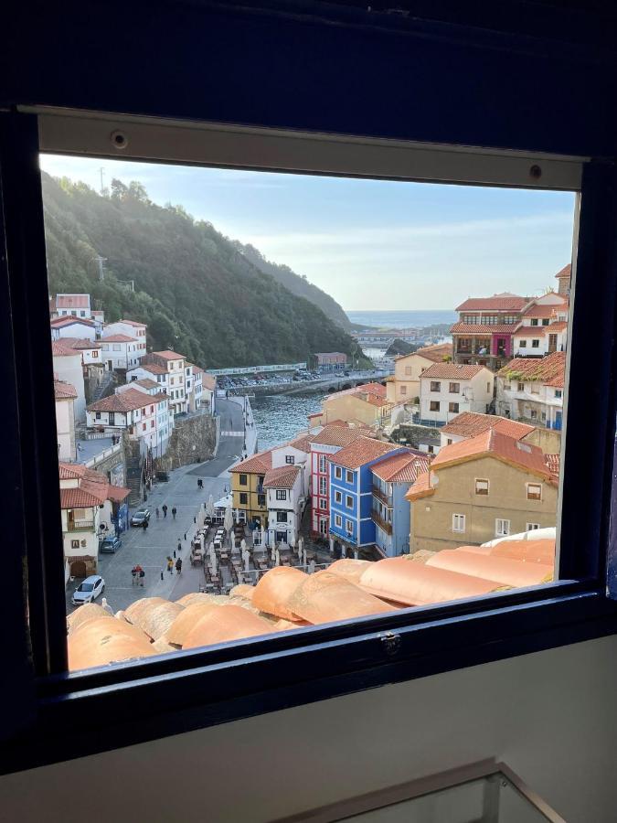 Casa De Pescadores Con Vistas Al Mar Cudillero Eksteriør bilde